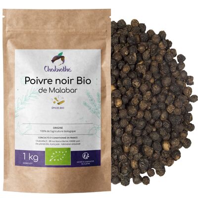 Poivre noir Bio 10 kg - Inde Malabar