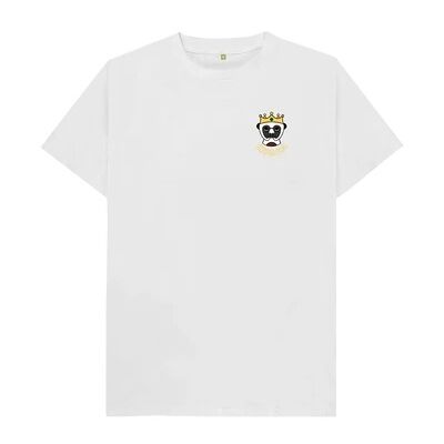 MEN'S SMALL CROWNED SIFAKA T-SHIRT-White