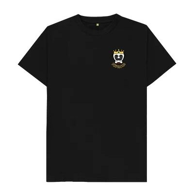 MEN'S SMALL CROWNED SIFAKA T-SHIRT-Black