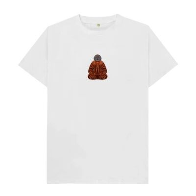 MEN'S BASIC TRANSCENDENTAL ORANGUTAN T-SHIRT-White