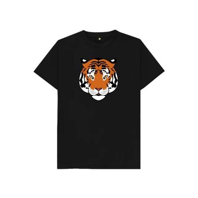 KIDS TIGER T-SHIRT-Black