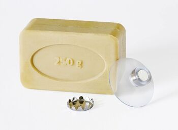 Porte-savon magnétique porte-savon Jumbo 250g en présentoir 12x 4