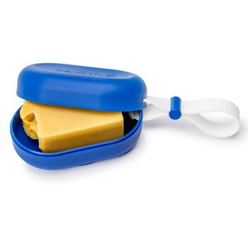Boîte à savon Traveller - avec porte-savon magnétique amovible - Présentoir de 10x 3
