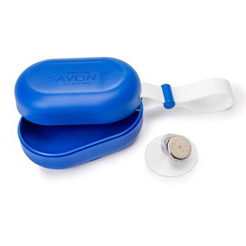 Boîte à savon Traveller - avec porte-savon magnétique amovible - Présentoir de 10x 5