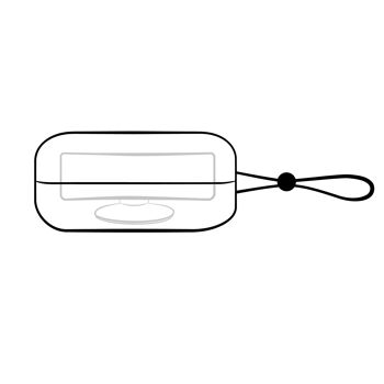 Boîte à savon Traveller - avec porte-savon magnétique amovible - Présentoir de 10x 6