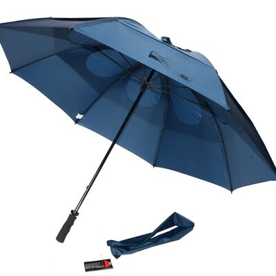 GustBuster Pro Series Gold 68″ Golf Umbrella - Navy