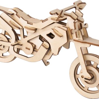 Kit de construcción de madera para moto de cross