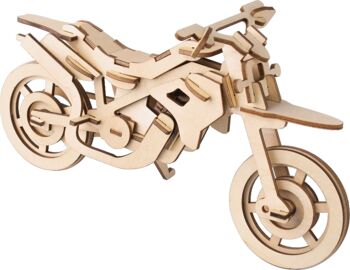 Kit de construction en bois pour moto tout-terrain 1