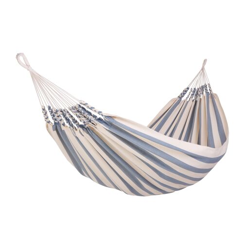 Hammock Cool Summer Sky Double, 100 % cotton, handmade in Ecuador