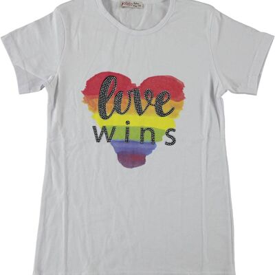T-shirt L'amour gagne