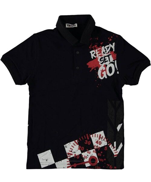 Ready Set Go T-Shirt - Black