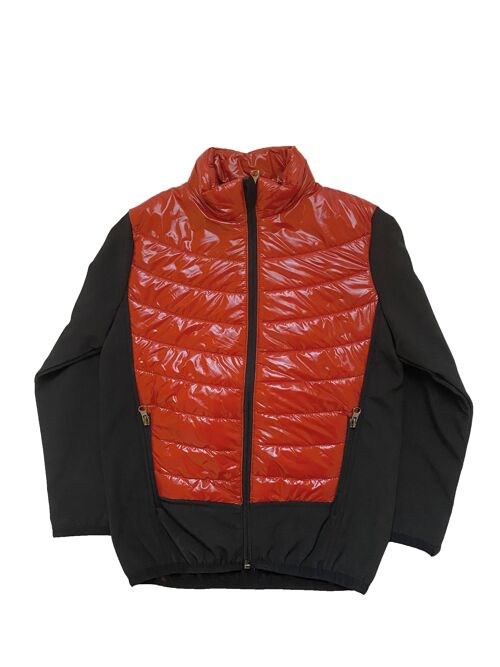 Red and black jacket for boys