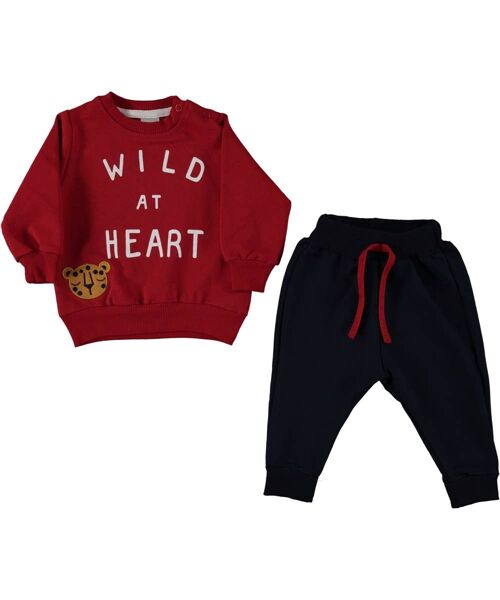 Wild At Heart Track Suit - Red