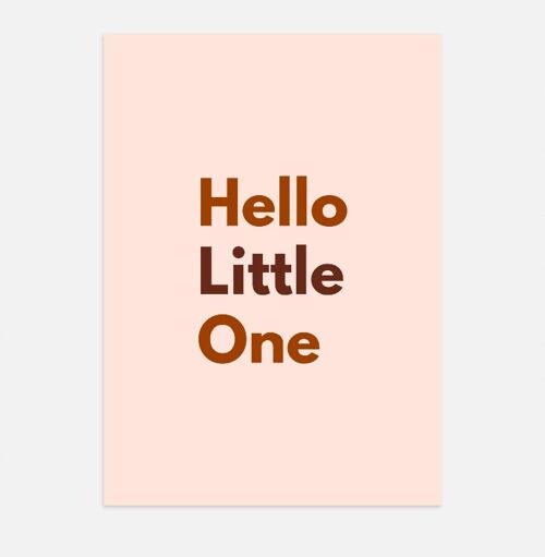 Affiche Poster - Hello little one