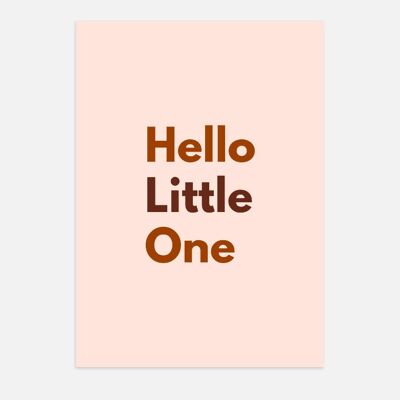 Cartel Cartel - Hola pequeño