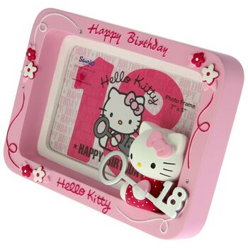 Cadre photo en céramique Hello Kitty "18e anniversaire" 3