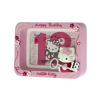 Cadre photo en céramique Hello Kitty "18e anniversaire" 1