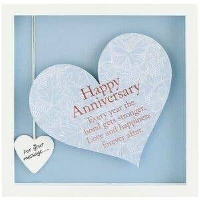 Heart Frame - Happy Anniversary