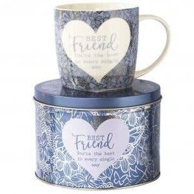 Mug in Tin - Best Friend