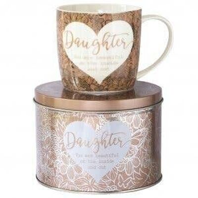 Mug in Tin - Daughter