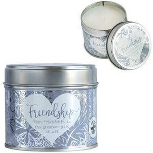 Candle in Tin - Friendship