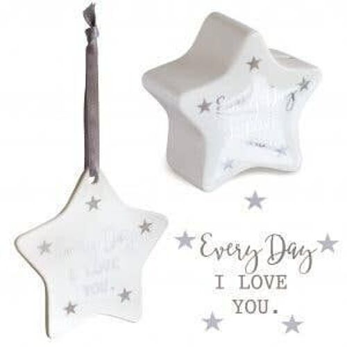 Star Money Box and hanging Star - Every Day