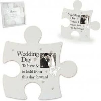 Art mural puzzle-mariage