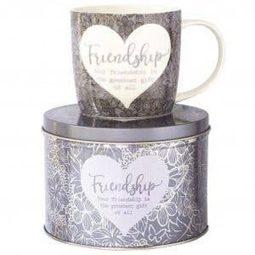 Mug in Tin - Friendship