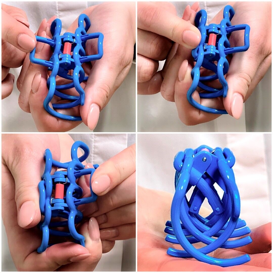 Fermaglio per capelli blu "Blue Azzurro"