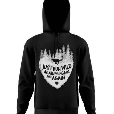 Just run wild Sweatshirt - Black