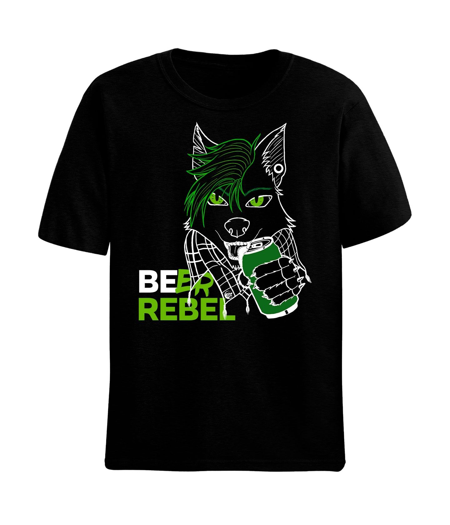 Maglietta BeerRebel - Nera