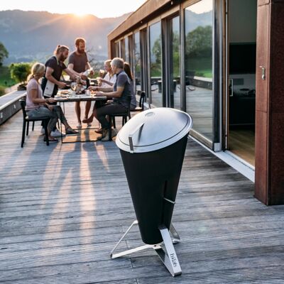 CONE charcoal grill