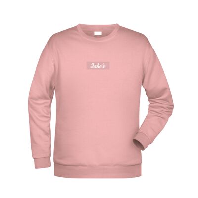Sweatshirt Box-Logo Canyon Pink