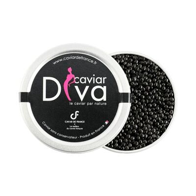 Caviar DIVA 100% d' aquitaine sans conservateur 50 g