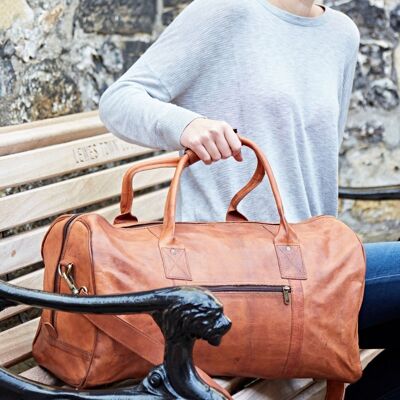 Leather Duffle Bag