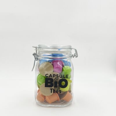 TEA Jar - Nespresso X35 Tea Capsules