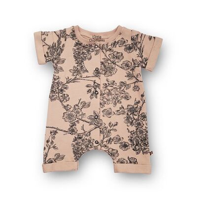 Onesie Cherryblossom (rose) - Manches longues/jambe