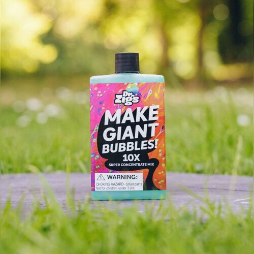 10x Concentrate Giant Bubble Mix 100ml (Flat)