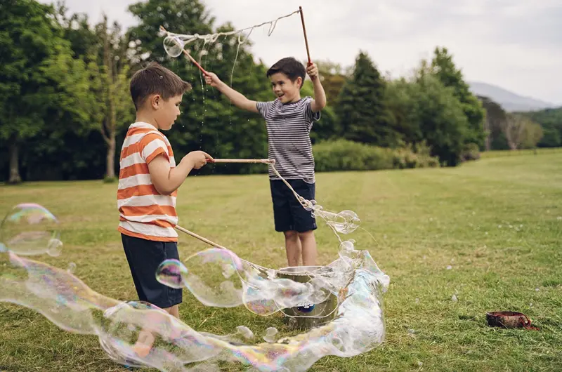 Baguette Bulles Géante Dr Zigs – Baguette à Bulles Géante Écologique Réglable | Jouet Extérieur Jardin, Bulles XXL Éco-Responsable