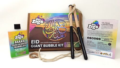 Oud-Scented Eid Giant Bubble Kit