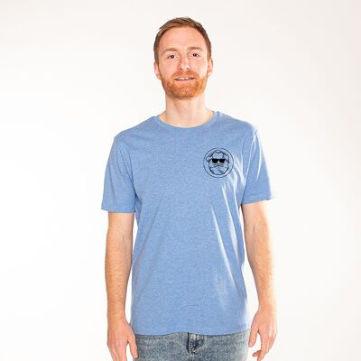 CLASSIC LOGO | printed tshirt men - blue