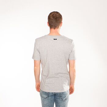 LOGO CLASSIQUE | tshirt imprimé homme - gris 3