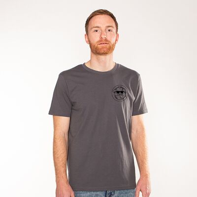 LOGO CLASSICO | tshirt stampata da uomo - antracite