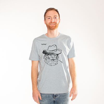 AGRICULTORES | camiseta estampada hombre - Hielo