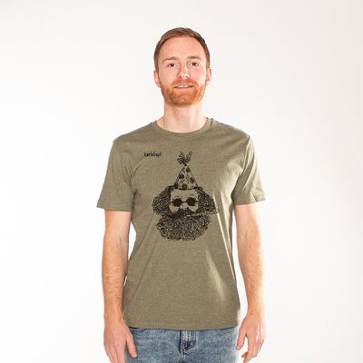 CARNAVAL | camiseta estampada hombre - caqui