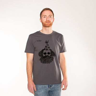 FASCHING | printed tshirt men - Anthrazit