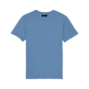 SKIEURS | tshirt imprimé homme - bleu 4