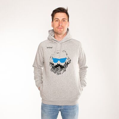 CHILLER | printed hoodie men - Grau