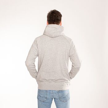 PHOTOGRAPHE | sweat à capuche imprimé hommes - gris 4