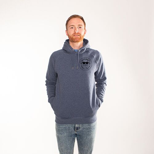 LOGO CLASSIC | printed hoodie men - Blau